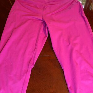 Lands End Starfish Cropped Capris Size 2X PINK excellent condition
